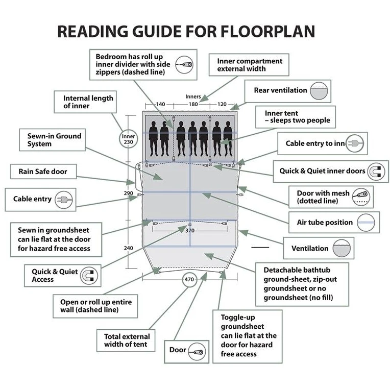 Outwell Touring Canopy Air - Grijs - B-Keus 10 Outwell Touring Canopy Air - Grijs - B-Keus - Image 8