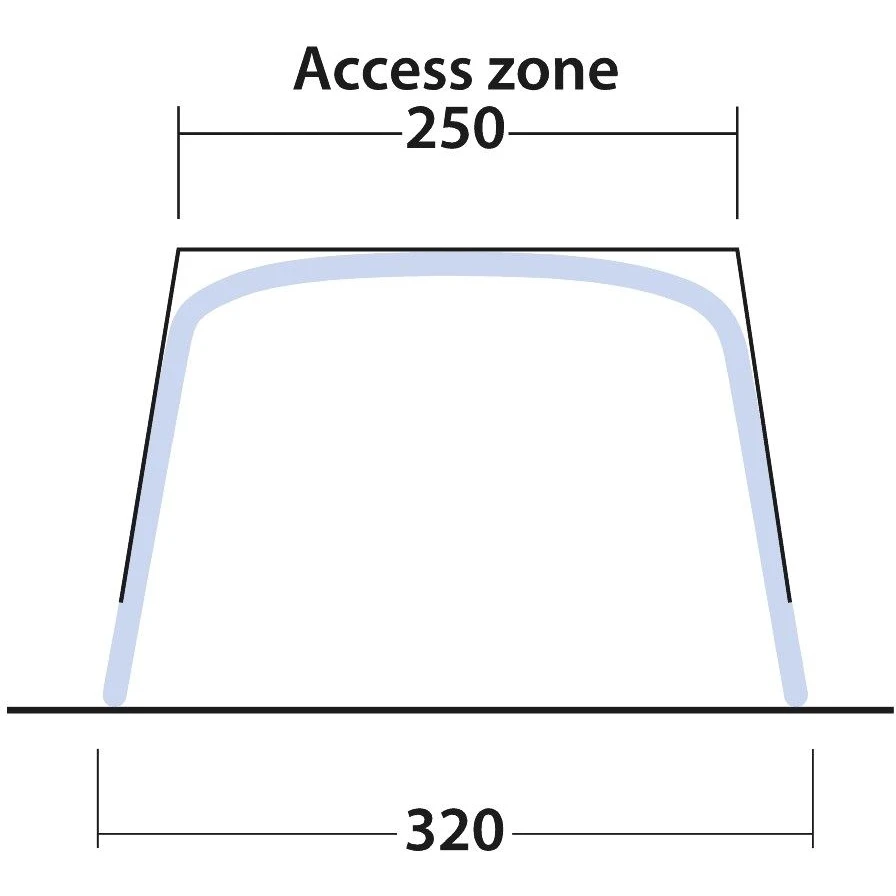 Outwell Touring Canopy Air - Grijs - B-Keus 9 Outwell Touring Canopy Air - Grijs - B-Keus - Image 7