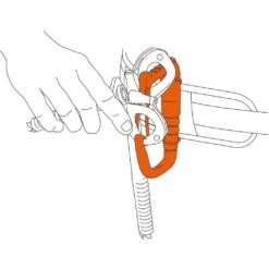 Petzl Caritool Evo Material Carabiner -Camping Keuken Verkoop petzl caritool evo p043aa00 01 1140491