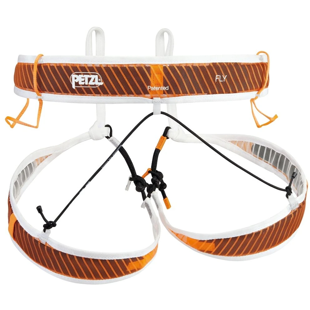 Petzl Fly - Klimgordel - Oranje/wit 5 Petzl Fly - Klimgordel - Oranje/wit - Image 3