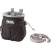 Petzl Sakapoche Chalk Bag - Grey -Camping Keuken Verkoop petzl s040aa00 sakapoche gray a 829553