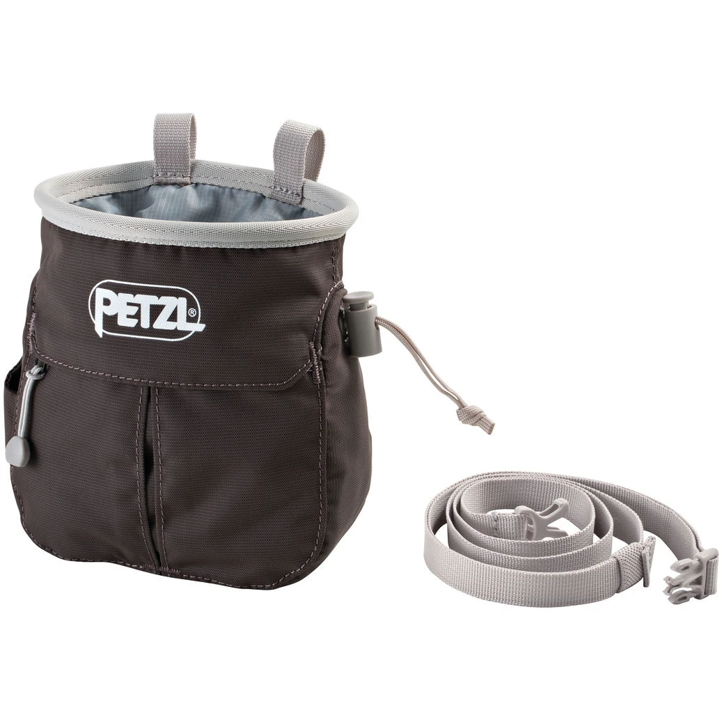 Petzl Sakapoche Chalk Bag - Grey 3 Petzl Sakapoche Chalk Bag - Grey