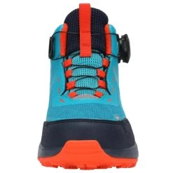 Trollkids Trollfjord Hiker Mid Kinder Wandelschoenen - Lake Blue/Bright Orange -Camping Keuken Verkoop trollkids kids trollfjord hiker mid shoes lake blue bright orange 4 1528313