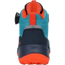 Trollkids Trollfjord Hiker Mid Kinder Wandelschoenen - Lake Blue/Bright Orange -Camping Keuken Verkoop trollkids kids trollfjord hiker mid shoes lake blue bright orange 5 1528314