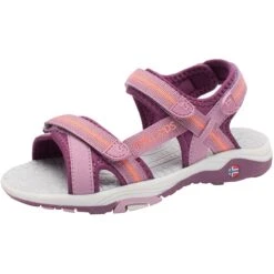 Trollkids Preikestolen Meisjes Sandalen - Mulberry/Peach