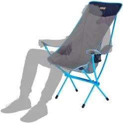 Uquip Infinity Lounger Folding Chair - Anthracite/grey -Camping Keuken Verkoop uquip 244035 14 1220621